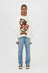 DARLING CROPPED SWEATSHIRT