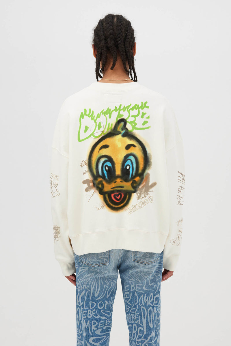 DARLING CROPPED SWEATSHIRT