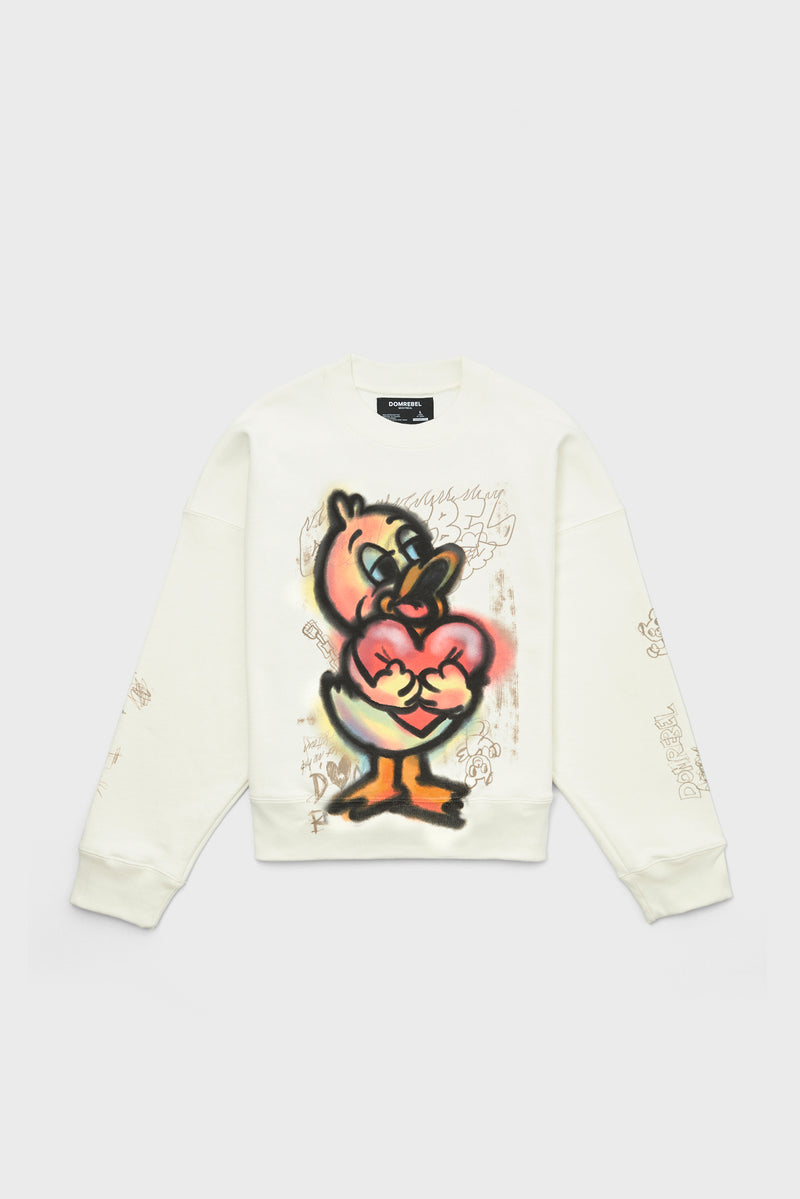 DARLING CROPPED SWEATSHIRT