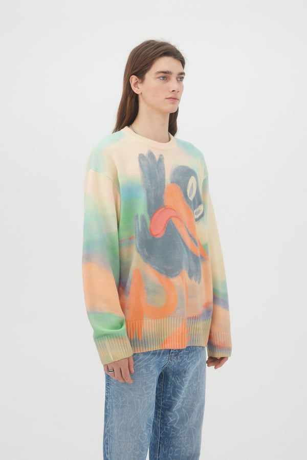 CREEP KNIT CREWNECK