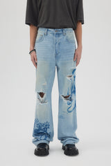 ABOVE BOOTCUT JEANS