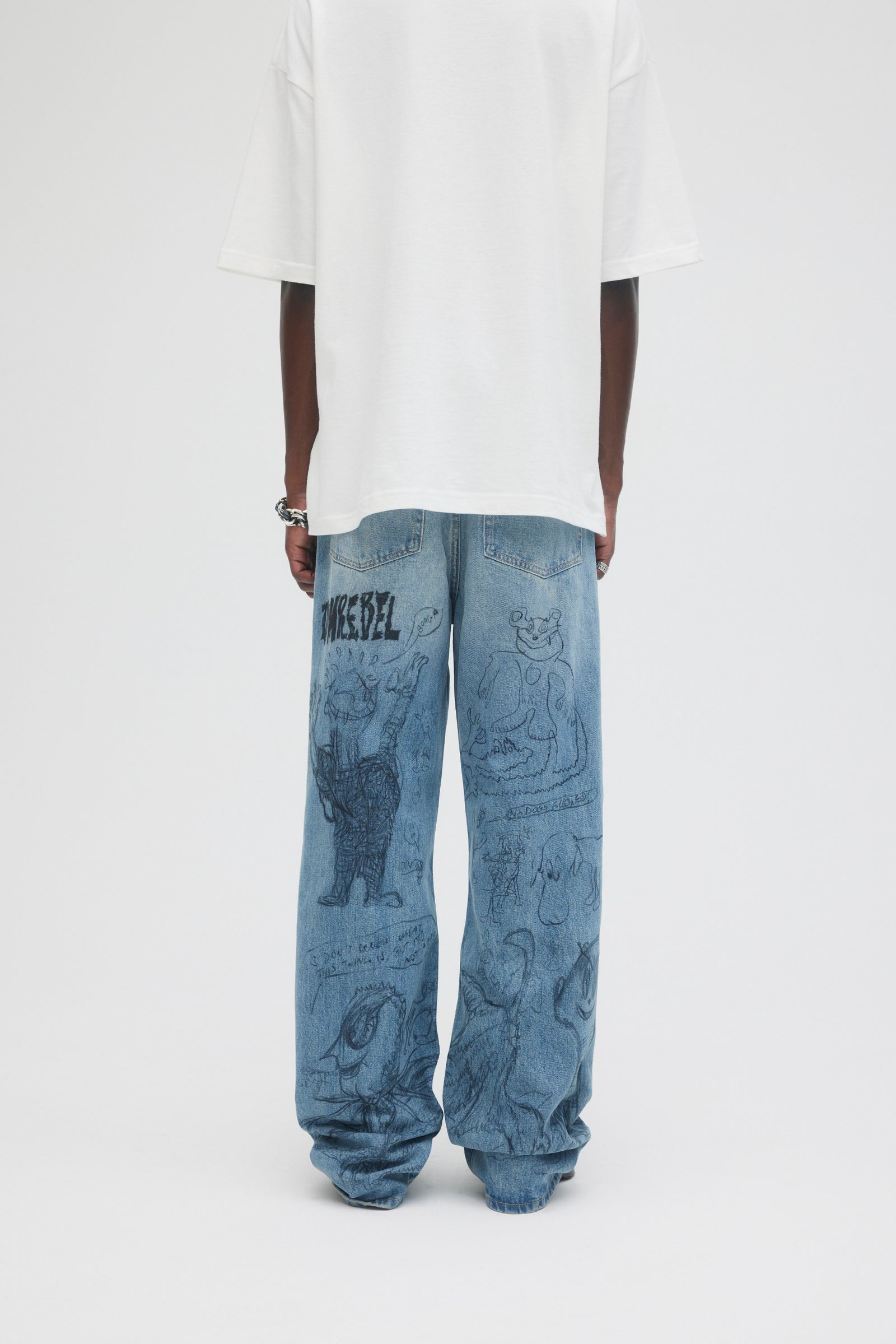 HOMEWORK BOOTCUT JEANS – DOMREBEL HOMEWORK BOOTCUT JEANS – DOMREBEL