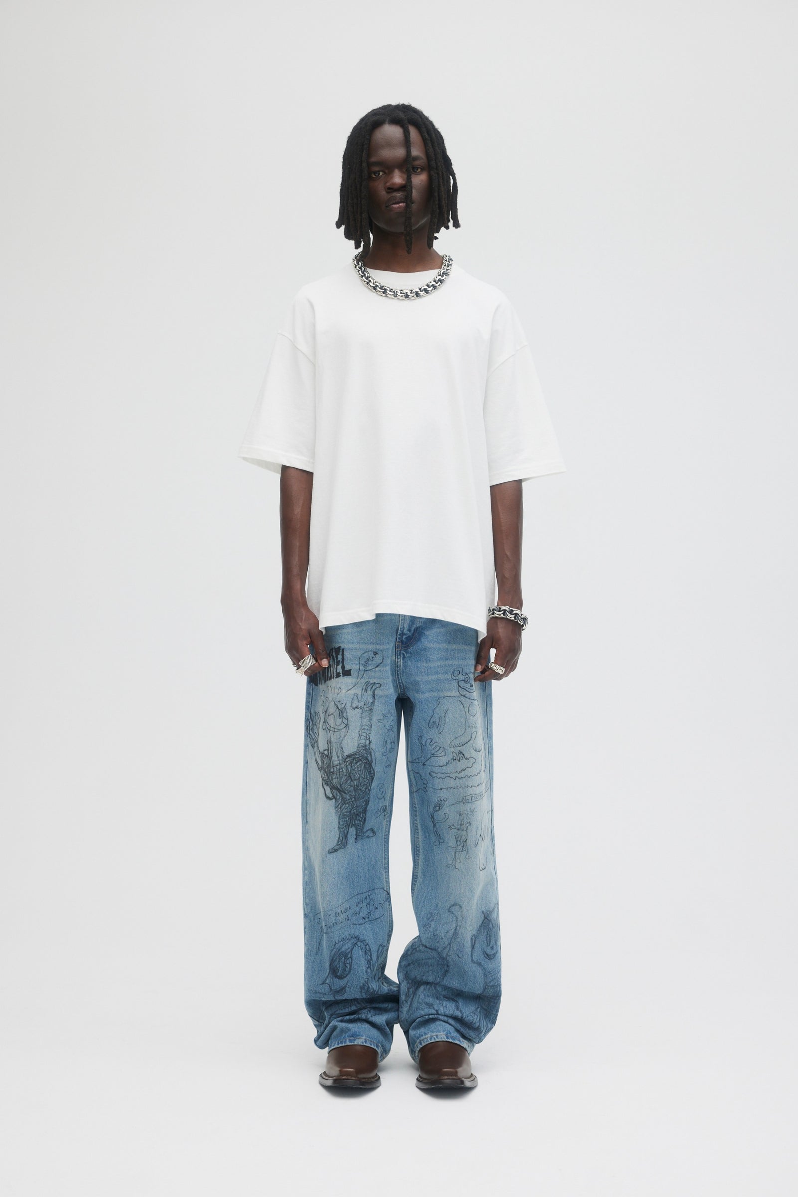 HOMEWORK BOOTCUT JEANS – DOMREBEL HOMEWORK BOOTCUT JEANS – DOMREBEL