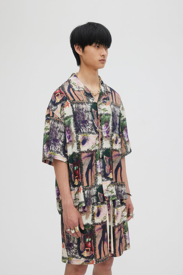 GATHERING CAMP COLLAR SHIRT