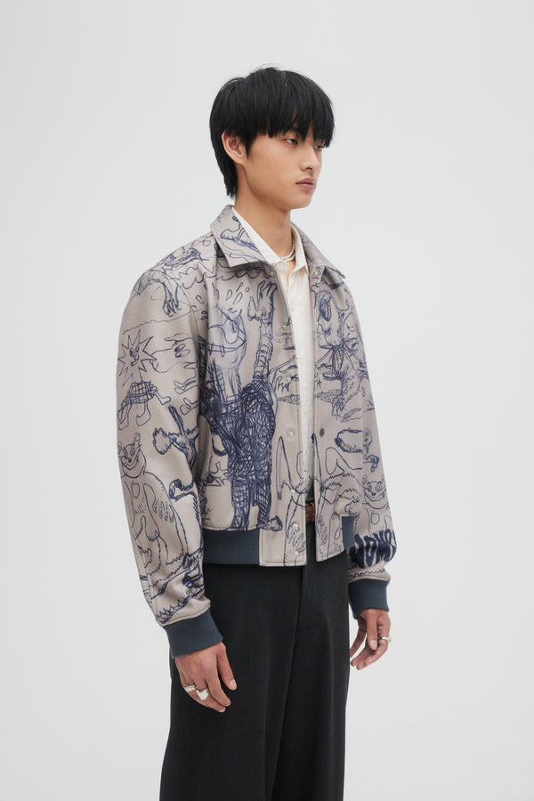 HOMEWORK BOMBER JACKET