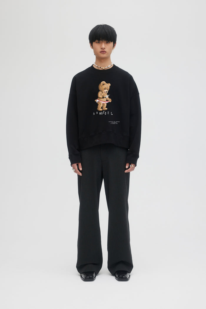 domrebel SNAPSHOT SWEATSHIRT Black