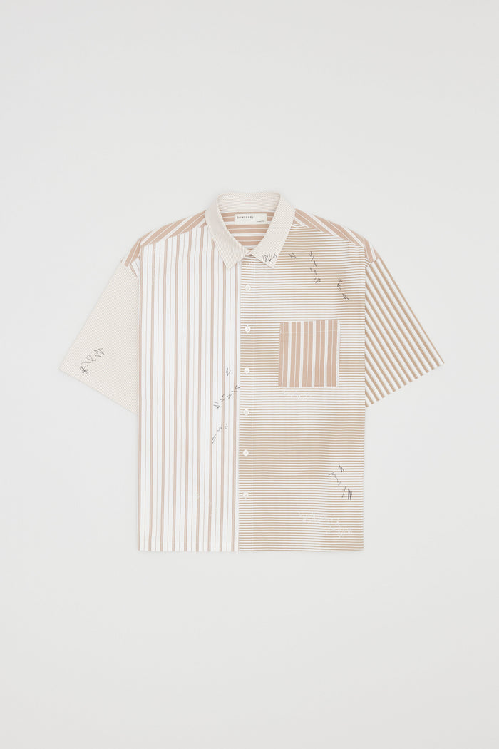domrebel REMIX SAND SHIRT Sand