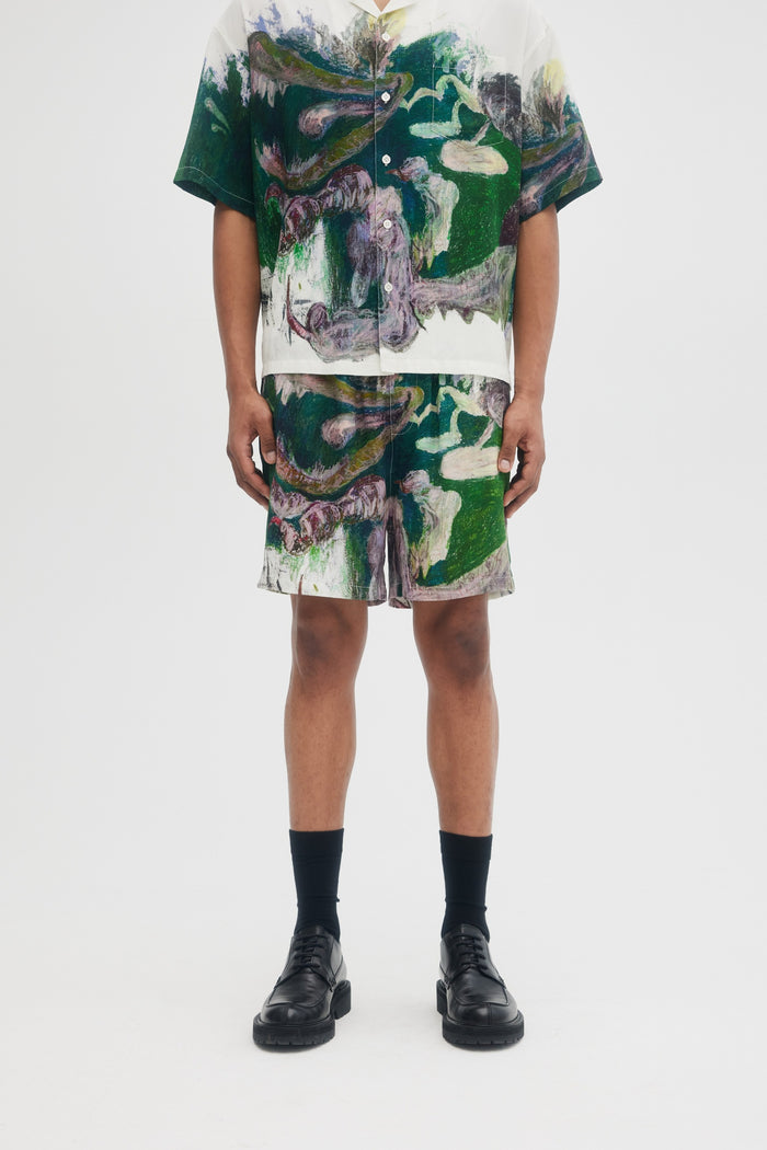 domrebel PONDSCUM SHORTS Ivory