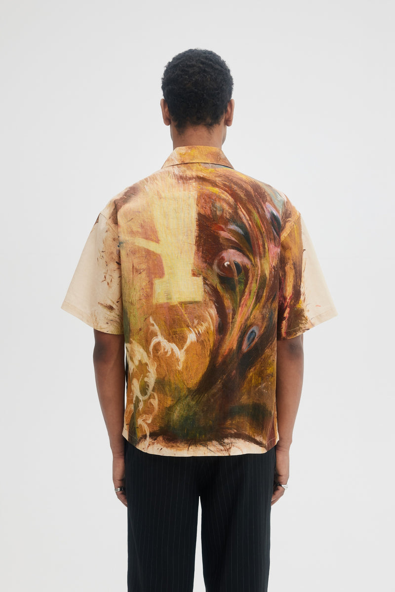 EXPLODE CAMP COLLAR SHIRT