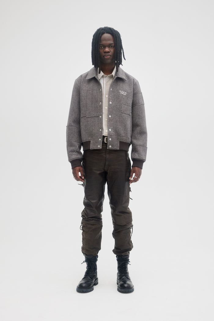 domrebel DATE NIGHT JACKET Brown