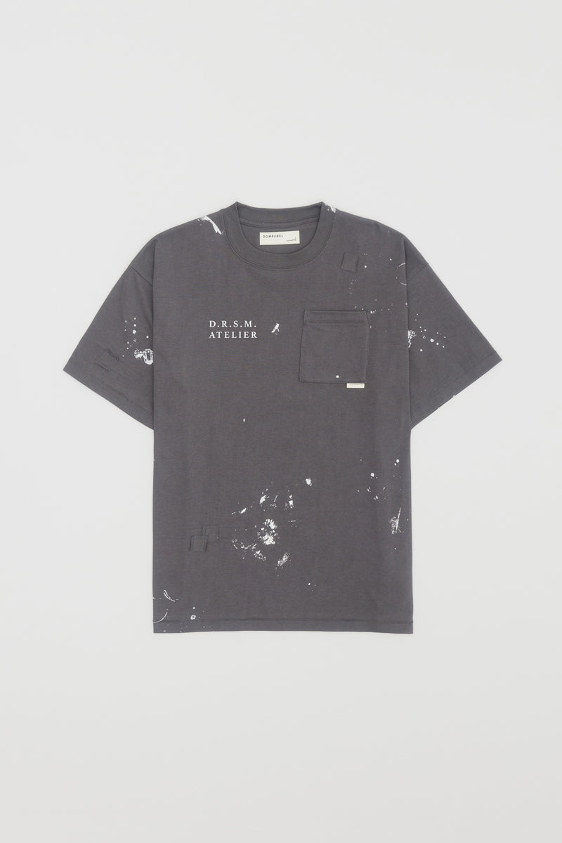 ATELIER POCKET TEE COAL