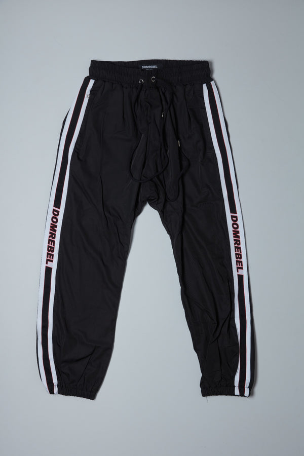 RELAXED TRACKPANTS - BLACK