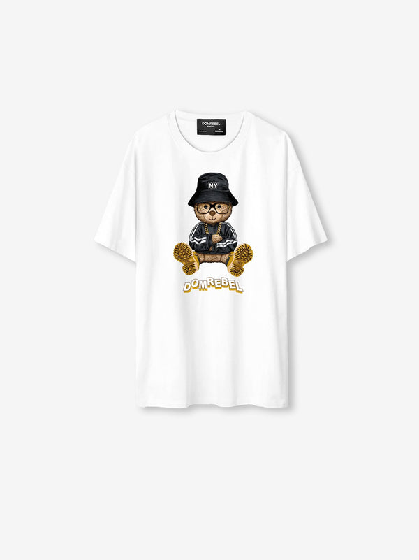 NY BEAR T-SHIRT WHITE