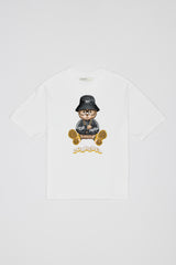 NY BEAR T-SHIRT IVORY