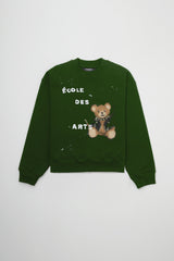 TODD CROPPED SWEATSHIRT GREEN