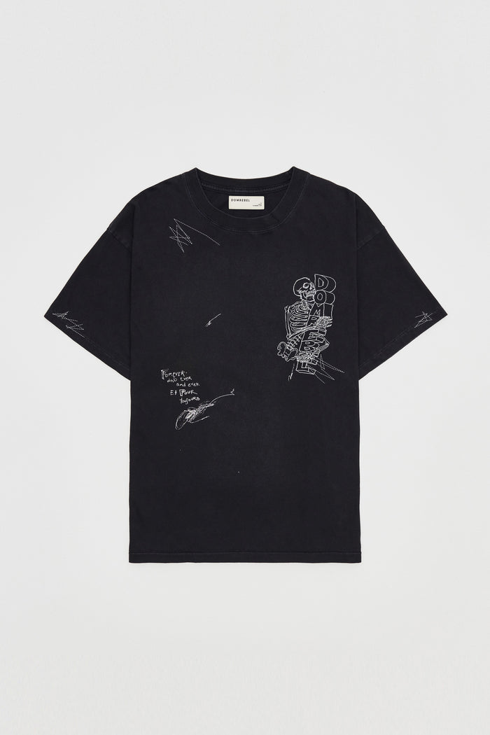 domrebel COVET T-SHIRT Black