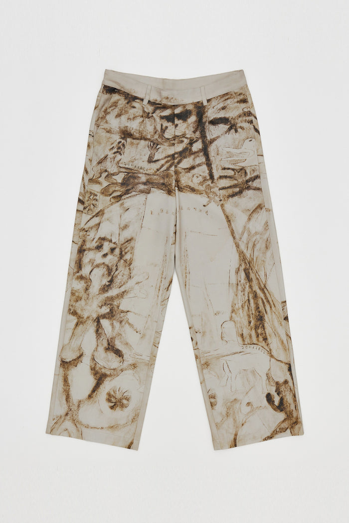 domrebel REJOICE TAILORED TROUSERS Beige