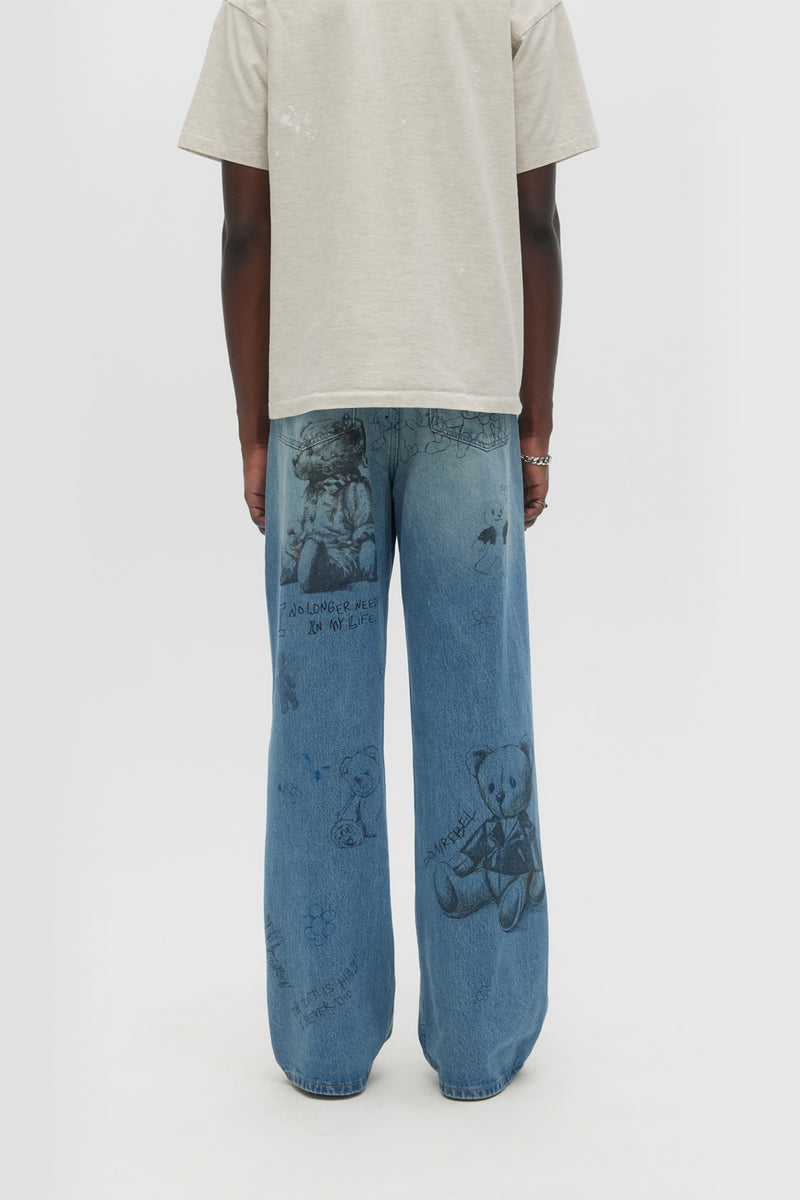 STUFFY BOOTCUT JEANS