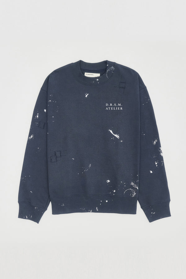 ATELIER SWEATSHIRT DARK BLUE