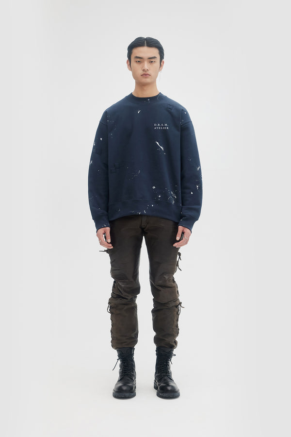 ATELIER SWEATSHIRT DARK BLUE