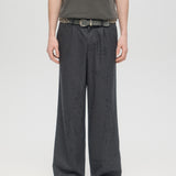 WORKSHOP TAILORED TROUSERS - COAL PINSTRIPE