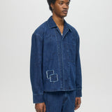 WORKSHOP OVERSHIRT - INDIGO DENIM