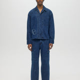 WORKSHOP OVERSHIRT - INDIGO DENIM