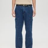 WORKSHOP CARGO PANTS INDIGO