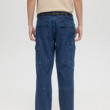WORKSHOP CARGO PANTS INDIGO