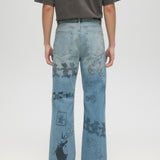 HIGH LOW JEANS - MID BLUE