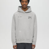 STAFF PULLOVER HOODIE - HEATHER GREY