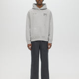 STAFF PULLOVER HOODIE - HEATHER GREY