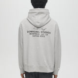 STAFF PULLOVER HOODIE - HEATHER GREY