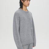 OFFICE KNIT CREWNECK - GREY