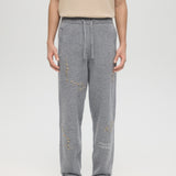 OFFICE KNIT TROUSERS - GREY