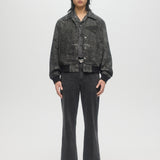 PAINTED BOMBER JACKET