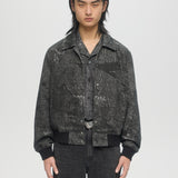 PAINTED BOMBER JACKET