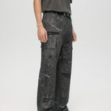 PAINTED CARGO PANTS