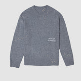 OFFICE KNIT CREWNECK - GREY