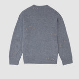 OFFICE KNIT CREWNECK - GREY