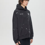 STAFF PULLOVER HOODIE - OLD BLACK