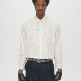 MENDING LONGSLEEVE SHIRT WHITE