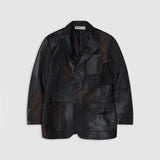 ARTISANAL ARTIST - LEATHER BLAZER BLACK
