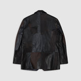 ARTISANAL ARTIST - LEATHER BLAZER BLACK