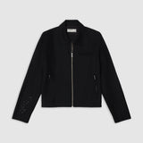 BACKSTAGE - ZIP JACKET BLACK