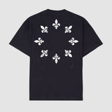 FLEUR DE LYS - T-SHIRT OLD BLACK