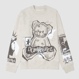 HIGH LOW - SWEATSHIRT GREIGE