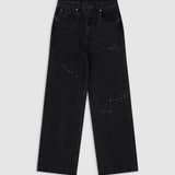 JERK - BOOTCUT JEANS FADED BLACK