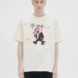 PIG - T-SHIRT OLD WHITE
