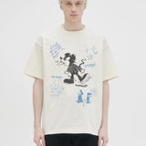 SPIT - T-SHIRT OLD WHITE